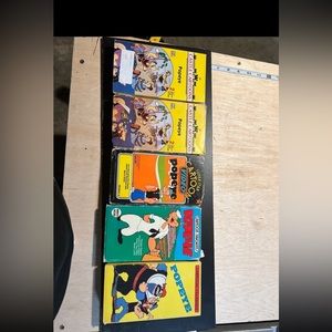 Popeye Vhs  5 Tapes  1987-1991